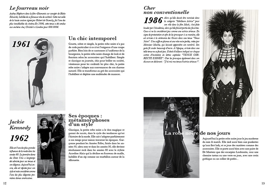 mise en page 12 et 13 magazine féminin