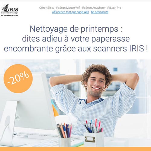 création newsletter html iris